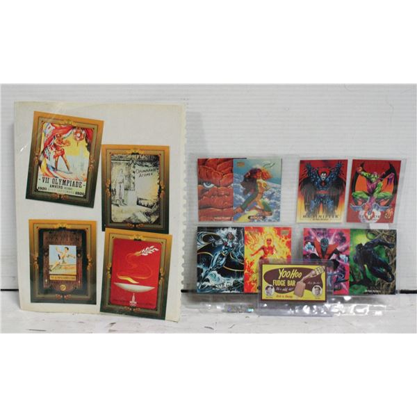 FLAT OF VINTAGE MARVEL CARDS,1992 COLLECT-A-CARD