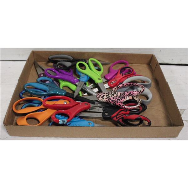 LOT OF 17 MADE IN FINLAND FISKARS SCISSORS