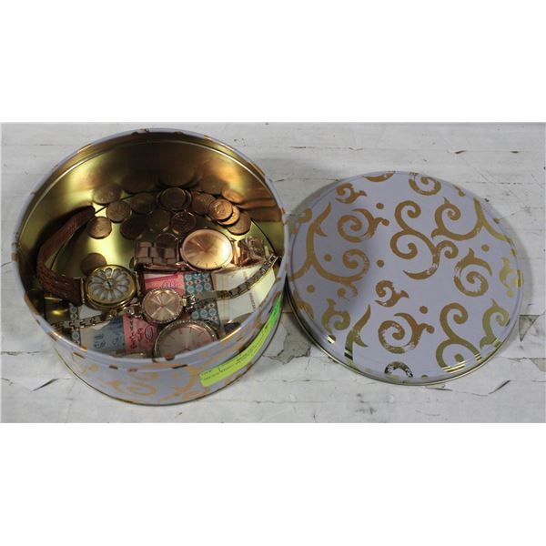 MEN'S MISC. IN GOLD/WHITE TIN