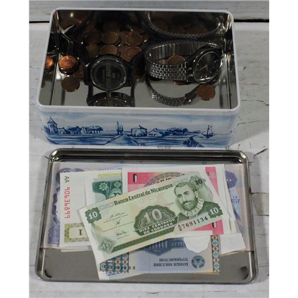 MEN'S MISC IN DELFT (BLUE/WHITE) TIN