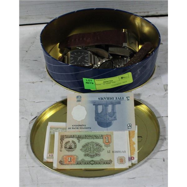 MEN'S MISC. IN SHIP TIN