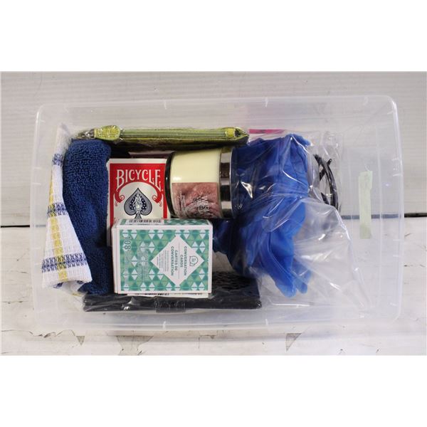 CARDS AND VANILLA SUGAR CANDLE BOX