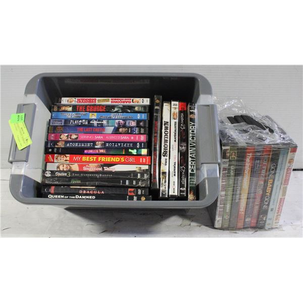 DVD MOVIES: COMEDY, HORROR AND WESTERN