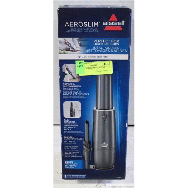 BISSELL AEROSLIM VACCUUM