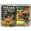 Image 1 : 2 OLD TARZAN BOOKS WITH JACKETS