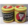 Image 1 : 2 1990S COOKIES FOR DUMMIES JARS