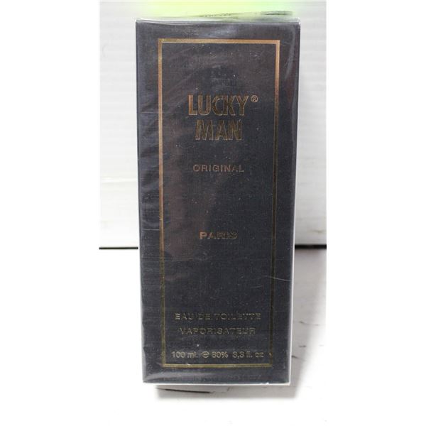 NEW SEALED LUCKY MAN ORIGINAL PARIS EAU DE