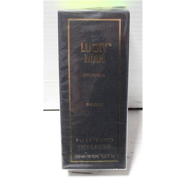 NEW SEALED LUCKY MAN ORIGINAL PARIS EAU DE