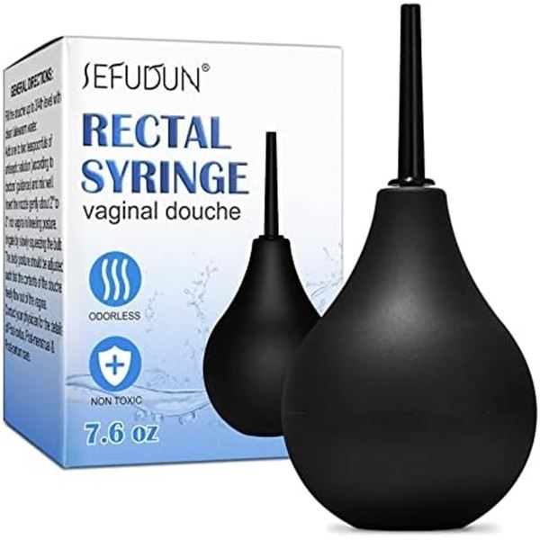 NEW SEFUDUN RECTAL SYRINGE/ENEMA BULB