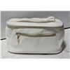 Image 1 : BRAND NEW WHITE CHECKERED MAKEUP BAG