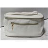 Image 1 : BRAND NEW WHITE CHECKERED MAKEUP BAG