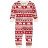 Image 1 : NEW FAIR ISLE MOOSEE BABY UNION SUIT