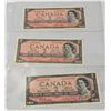 Image 1 : ASSORTED 1954 CANADIAN $2 BANK NOTES