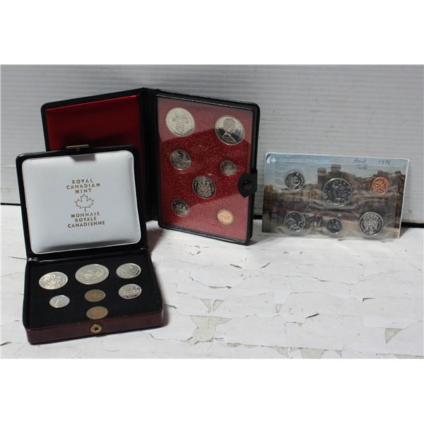 ASSORTED 1970'S COIN SETS