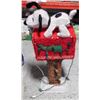 Image 1 : SNOOPY CHRISTMAS LIGHTED 3FT APPROX