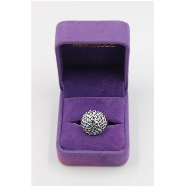 SAPPHIRE DINNER RING 2.85 CTW-SIZE 8.5