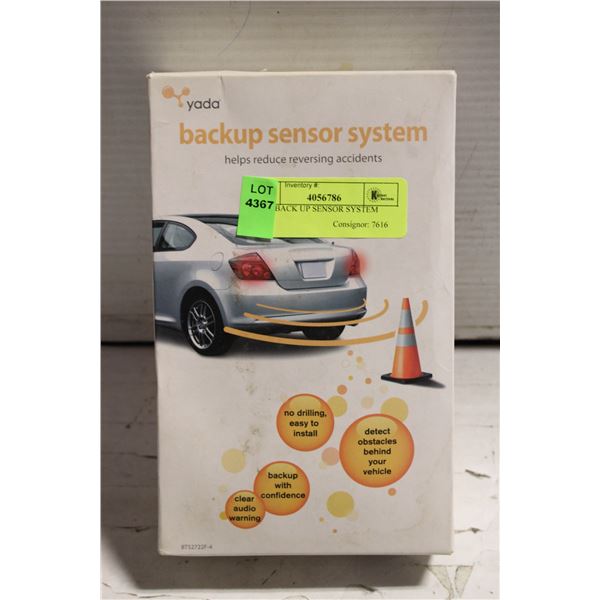 NEW BACK UP SENSOR SYSTEM