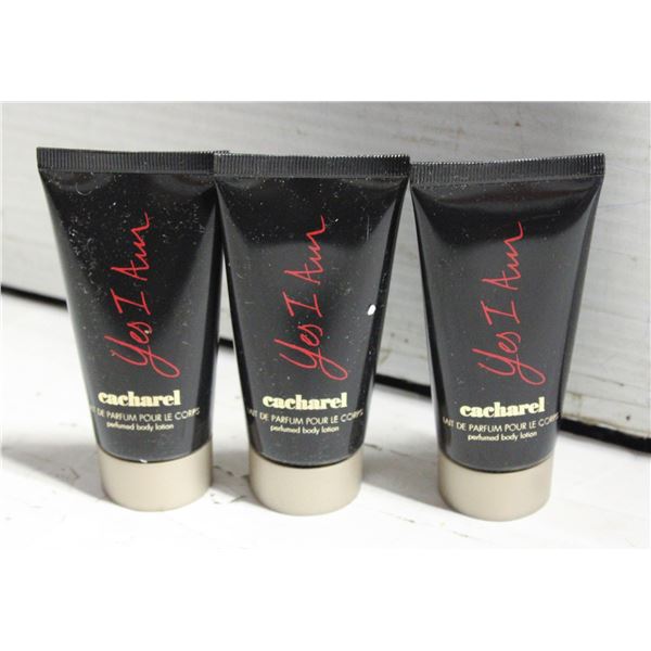 3 NEW CACHAREL BODY LOTIONS 150 ML