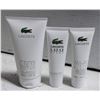 Image 1 : 3 NEW LACOSTE SHOWER GELS 250 ML
