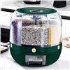 Image 1 : BIG SIZE 6 BUCKET 360° ROTATING GRAINS DISPENSER