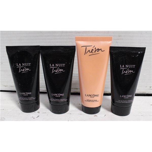 4 NEW LANCOM PERFUMED BODY LOTIONS 210 ML