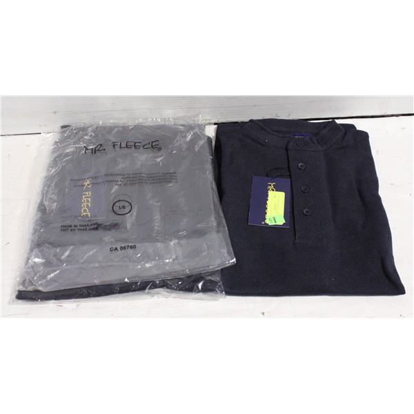 2 BLUE LARGE LONGSLEEVE - NEW