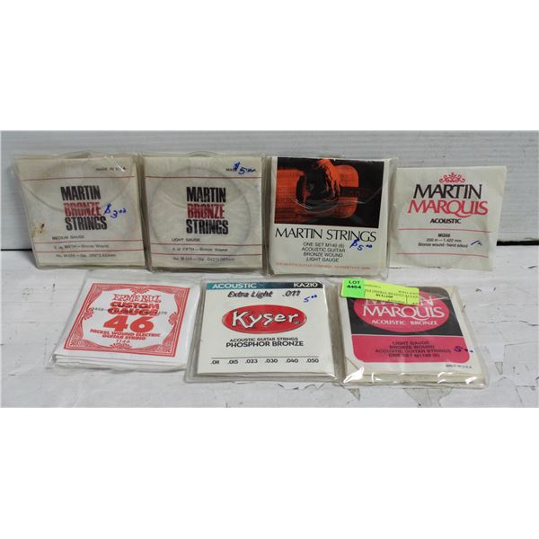 ESTATE GUITAR STRING PACKS ALL TOGETHER