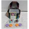 Image 1 : TIN MISC. POKEMON CARDS/DICE/COIN