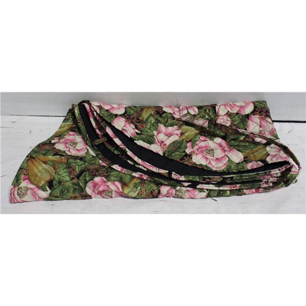 40" PINK FLOWER TREE SKIRT