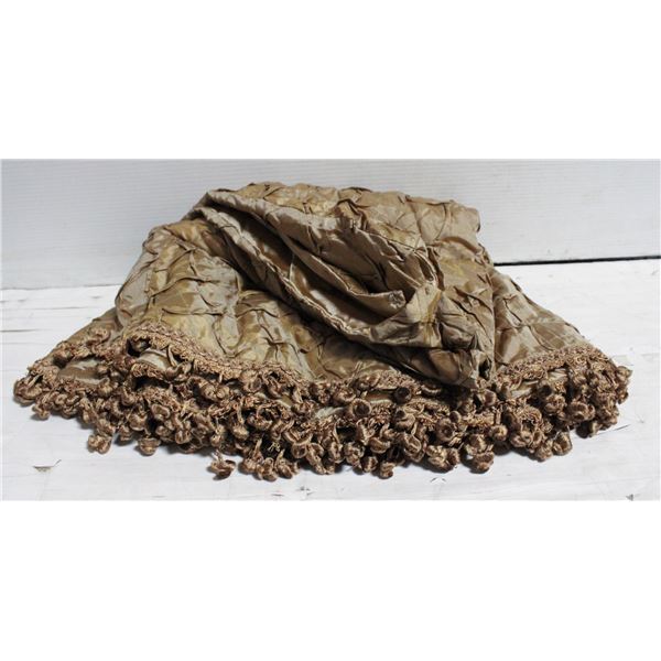 APROX 60" GOLD TREE SKIRT