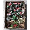 Image 1 : CHRISTMAS DECORATIONS - PINECONES/BERRIES & MORE