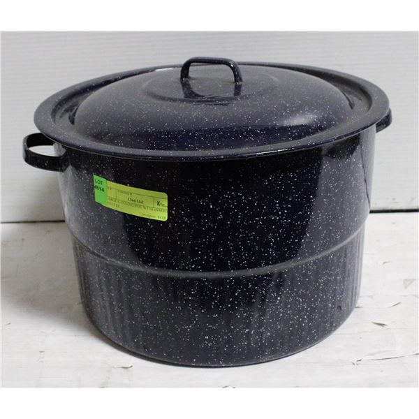 LARGE CANNING POT WITH INSERT -ESTATE