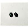 Image 1 : 19) LOT OF 2 MATCHED BLACK OPAL GEMSTONES,