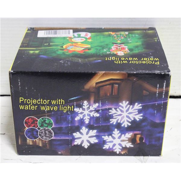 CHRISTMAS PROJECTOR WITH WATER WAVE LIGHT