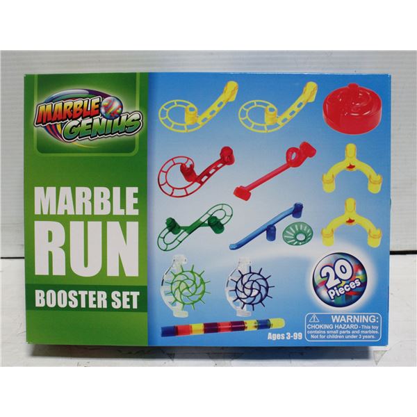 MARBLE GENIUS MARBLE RUN BOOSTER SET 20 PIECES