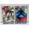 WEB OF SPIDERMAN #79 & 82, COLLECTOR COMICS