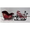Image 1 : 2 SANTA SLEIGHS