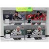 Image 1 : 4 JERSEY NHL CARDS