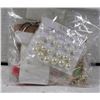 Image 1 : BAG W/ 10 ITEMS OF VARIOUS NEW COSTUME JEWELRY