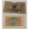 Image 2 : 1910 & 1923 GERMAN BANKNOTES PAPER MONEY