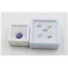 Image 1 : #185-HEAETED BLUE ZIRCON 3.40CT & TANZANITE 3.75CT