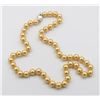 Image 1 : #120-SEA SHELL PEARL NECKLACE  8MM/18"