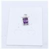 Image 1 : #30-PURPLE AMETHYST GEMSTONE PENDANT