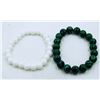 Image 1 : #51-NATURAL WHITE TUROUISE  & GREEN MALACHITE