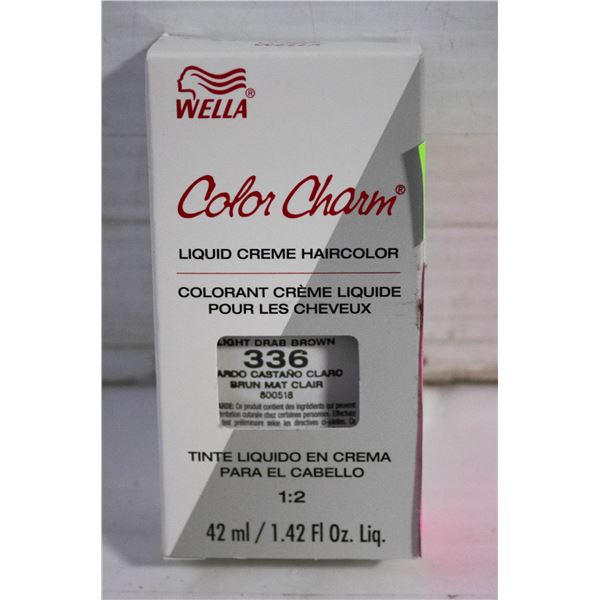 BRAND NEW 42ML COLOR CHARM LIQUID CREME HAIRCOLOR