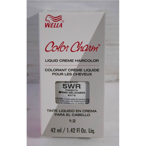 BRAND NEW 42ML COLOR CHARM LIQUID CREME HAIRCOLOR