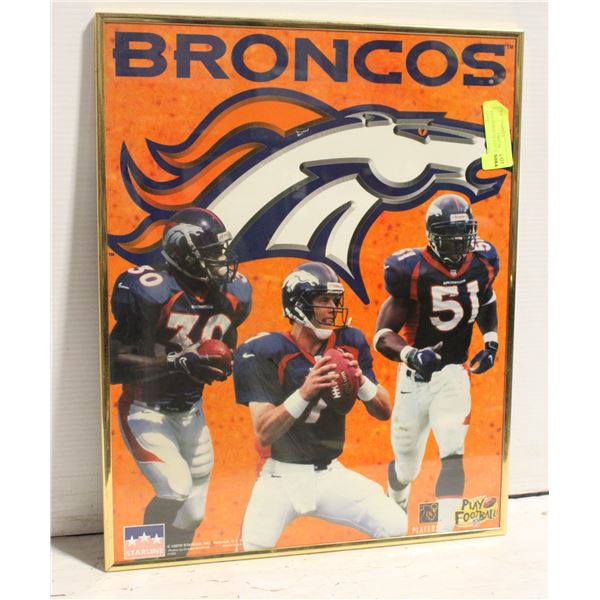 JOHN ELWAY (SLIGHT DAMAGE ON FRAME)