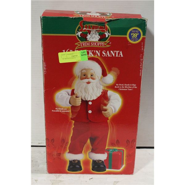16” ROCK’N SANTA