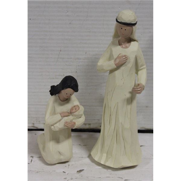 NATIVITY SET JOESPH, MARY & JESUS
