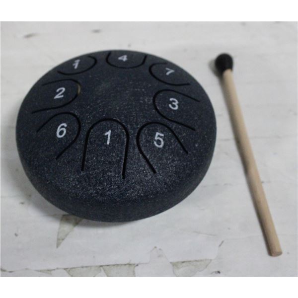 NEW 8 TONE SMALL STEEL DRUM NAVY BLUE